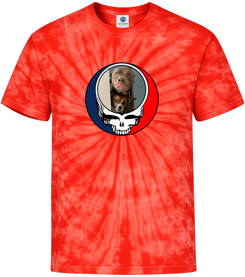 1629 - Custom Stealie Tie-Dye