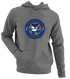 Buffalo Football Dancing Bear - Premium Grateful Dead Hoodie - Charcoal