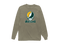 Oakland Baseball Stealie Grateful Dead Long-Sleeve — Oakland Athletics — Sandstone