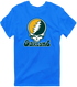 Oakland Baseball Stealie Grateful Dead T-Shirt — Oakland Athletics — Royal