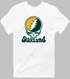 Oakland Baseball Stealie Grateful Dead T-Shirt — Oakland Athletics — White