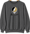 Oakland Stealie Premium Unisex Crewneck — Design: Oakland University — Dark Heather