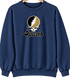 Oakland Stealie Premium Unisex Crewneck — Design: Oakland University — Navy