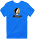Oakland Stealie Premium Unisex T-Shirt — Design: Oakland University — Royal