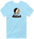 Oakland Stealie Premium Unisex T-Shirt — Design: Oakland University — Light Blue
