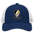 Oakland Stealie Premium Unisex Trucker Cap — Design: Oakland University — Navy/White