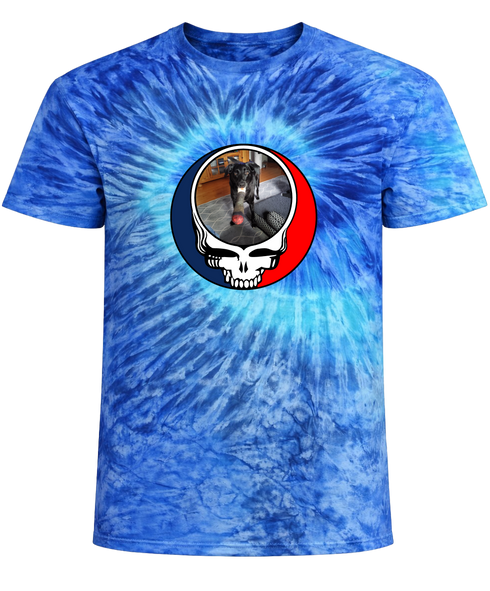 1518 - Custom Stealie Tie-Dye