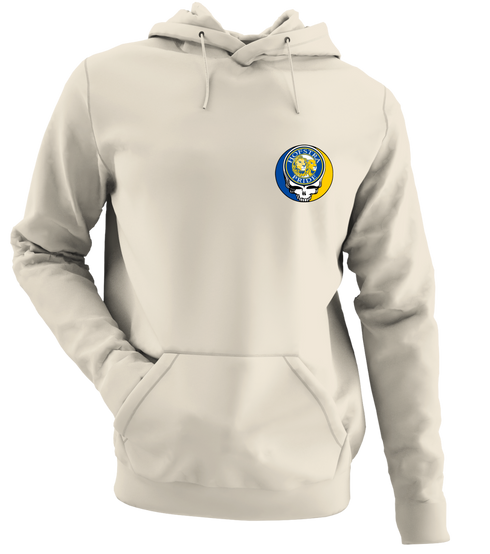 Hofstra University - Premium Grateful Dead Left Chest Hoodie - Sand - 3
