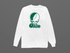 Ohio Stealie Premium Unisex Long-Sleeve — Design: Ohio University — White
