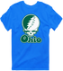 Ohio Stealie Premium Unisex T-Shirt — Design: Ohio University — Royal