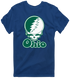 Ohio Stealie Premium Unisex T-Shirt — Design: Ohio University — Navy