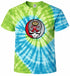 Ohio State Dancing Buckeye Stealie Tie-Dye T-Shirt