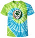 Ohio University Paw Print Stealie Tie-Dye T-Shirt