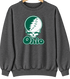 Ohio Stealie Premium Unisex Crewneck — Design: Ohio University — Dark Heather