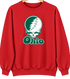Ohio Stealie Premium Unisex Crewneck — Design: Ohio University — Red