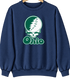 Ohio Stealie Premium Unisex Crewneck — Design: Ohio University — Navy