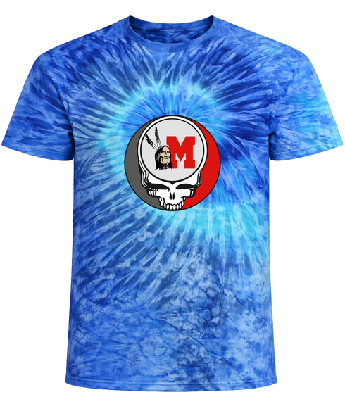 Ohio University Vintage Stealie Tie-Dye T-Shirt