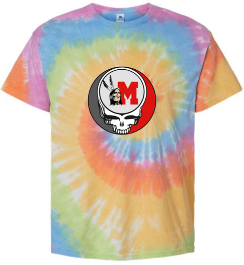 Ohio University Vintage Stealie Tie-Dye T-Shirt