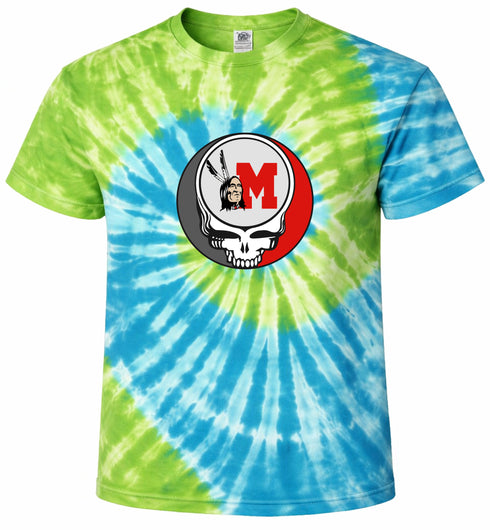 Ohio University Vintage Stealie Tie-Dye T-Shirt