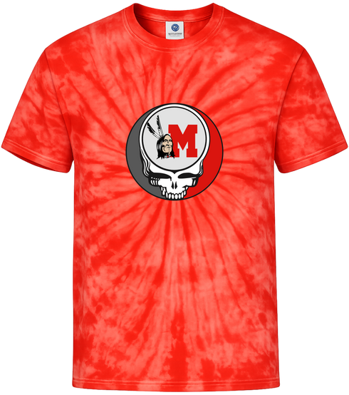 Ohio University Vintage Stealie Tie-Dye T-Shirt