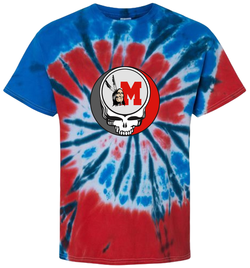 Ohio University Vintage Stealie Tie-Dye T-Shirt