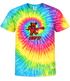 Ohio Wesleyan Lax Stealie Tie-Dye T-Shirt