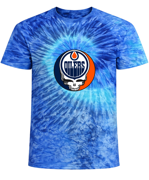 Edmonton Oilers Stealie Tie-Dye T-Shirt