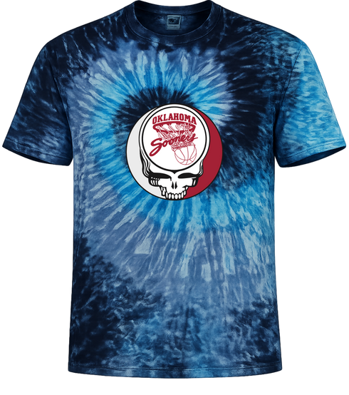 University of Oklahoma Stealie Tie-Dye T-Shirt
