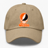 Oklahoma Stealie Premium Unisex Dad Hat — Design: Oklahoma State University — Khaki