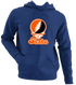 Oklahoma Stealie Premium Unisex Hoodie — Design: Oklahoma State University — Navy
