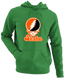 Oklahoma Stealie Premium Unisex Hoodie — Design: Oklahoma State University — Irish Green