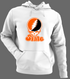 Oklahoma Stealie Premium Unisex Hoodie — Design: Oklahoma State University — White/Grey