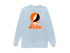Oklahoma Stealie Premium Unisex Long-Sleeve — Design: Oklahoma State University — Chambray