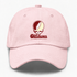 Oklahoma Stealie Premium Unisex Dad Hat — Design: Oklahoma University of — Pink