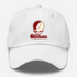Oklahoma Stealie Premium Unisex Dad Hat — Design: Oklahoma University of — White