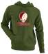 Oklahoma Stealie Premium Unisex Hoodie — Design: Oklahoma University of — Military Green