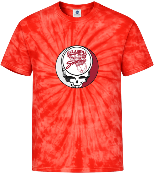 University of Oklahoma Stealie Tie-Dye T-Shirt