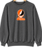Oklahoma Stealie Premium Unisex Crewneck — Design: Oklahoma State University — Dark Heather