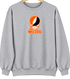 Oklahoma Stealie Premium Unisex Crewneck — Design: Oklahoma State University — Sport Grey