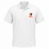 Oklahoma Stealie Premium Unisex Polo — Design: Oklahoma State University — White