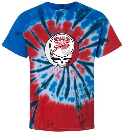 University of Oklahoma Stealie Tie-Dye T-Shirt