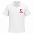 Oklahoma Stealie Premium Unisex Polo — Design: Oklahoma University of — White