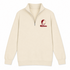 Oklahoma Stealie Premium Unisex Quarter-Zip — Design: Oklahoma University of — Sand