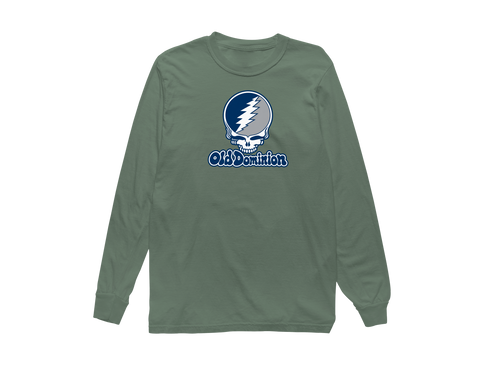 Old Dominion Stealie Premium Unisex Long-Sleeve — Light Green