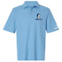 Old Dominion Stealie Premium Unisex Polo — Design: Old Dominion University — Blue