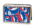 Grateful Dead - Business Card Holder - LARGE - Steal Your Face Stacked FCG Red White Blue - StealieShop