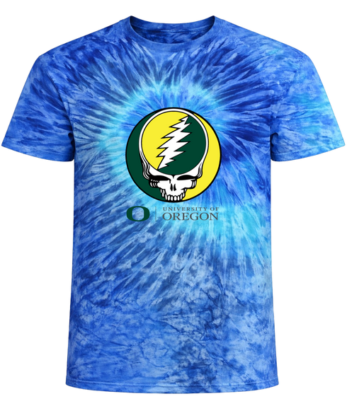 University of Oregon Stealie Tie-Dye T-Shirt