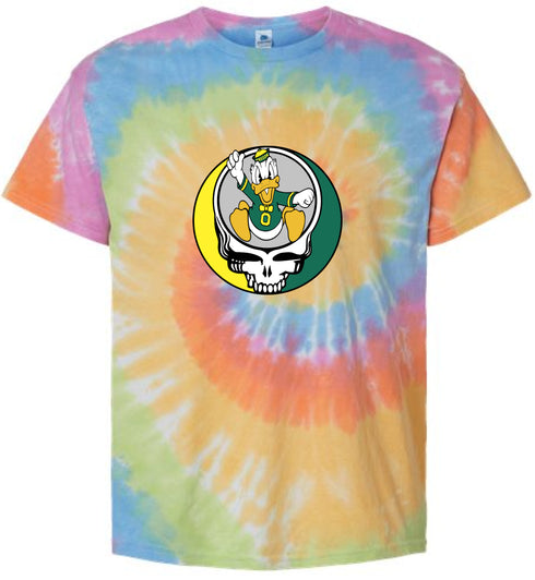 University of Oregon Stealie Tie-Dye T-Shirt