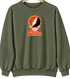 Oregon State Stealie Premium Unisex Crewneck — Design: Oregon State University — Military Green