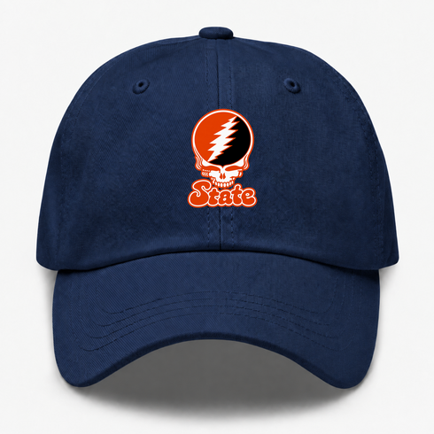 Oregon State Stealie Premium Unisex Dad Hat — Design: Oregon State University — Navy